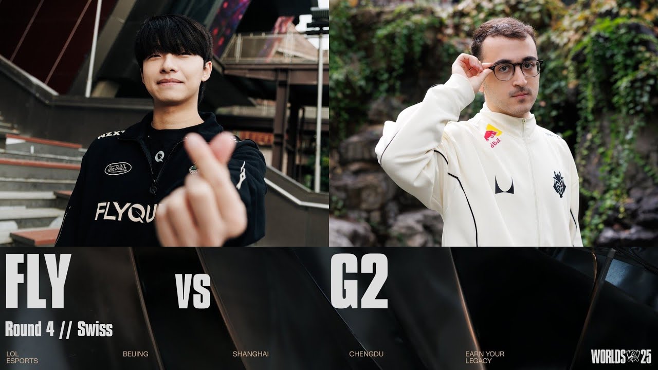 FLY vs G2 | WORLDS 2025 | Swiss | Game 1 | FlyQuest vs G2 Esports