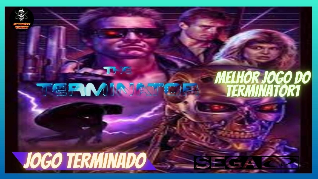 THE TERMINATOR SEGA CD LONGPLAY  JOGO TERMINADO -  MELHOR JOGO BASEADO NO PRIMEIRO FILME