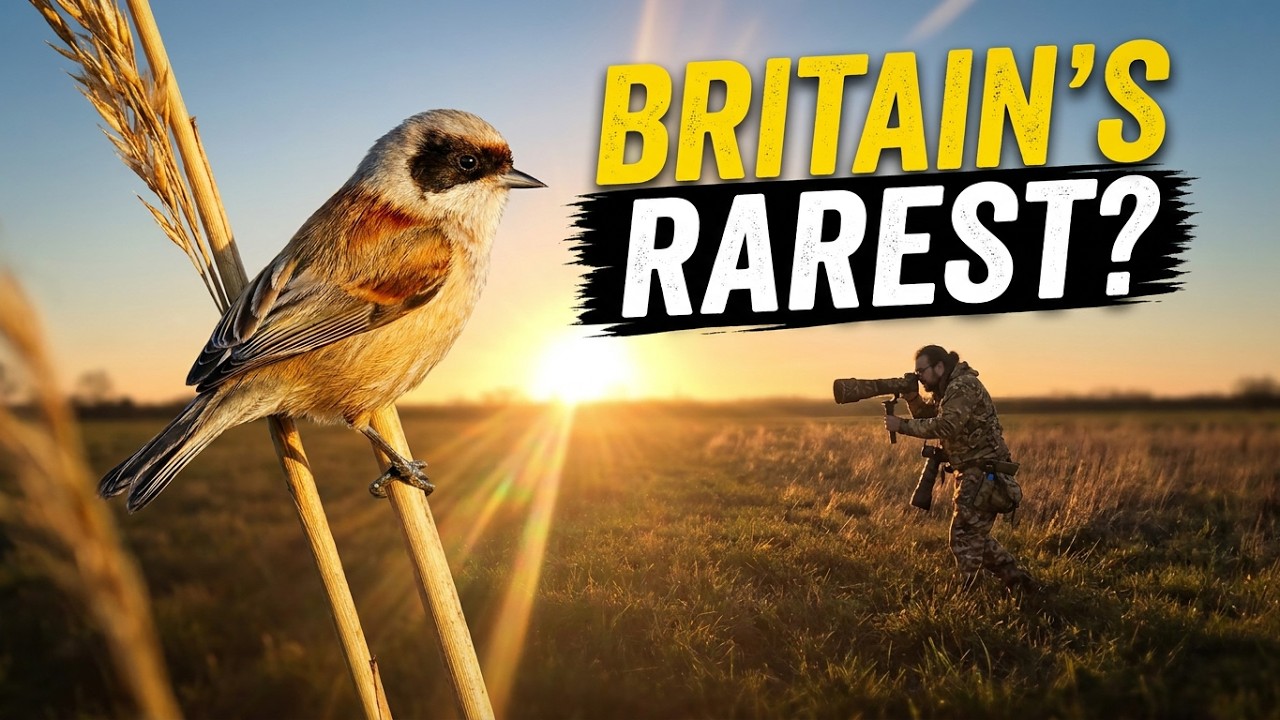 First Time Seeing This Rare UK Bird… With Its Own Fact Song!