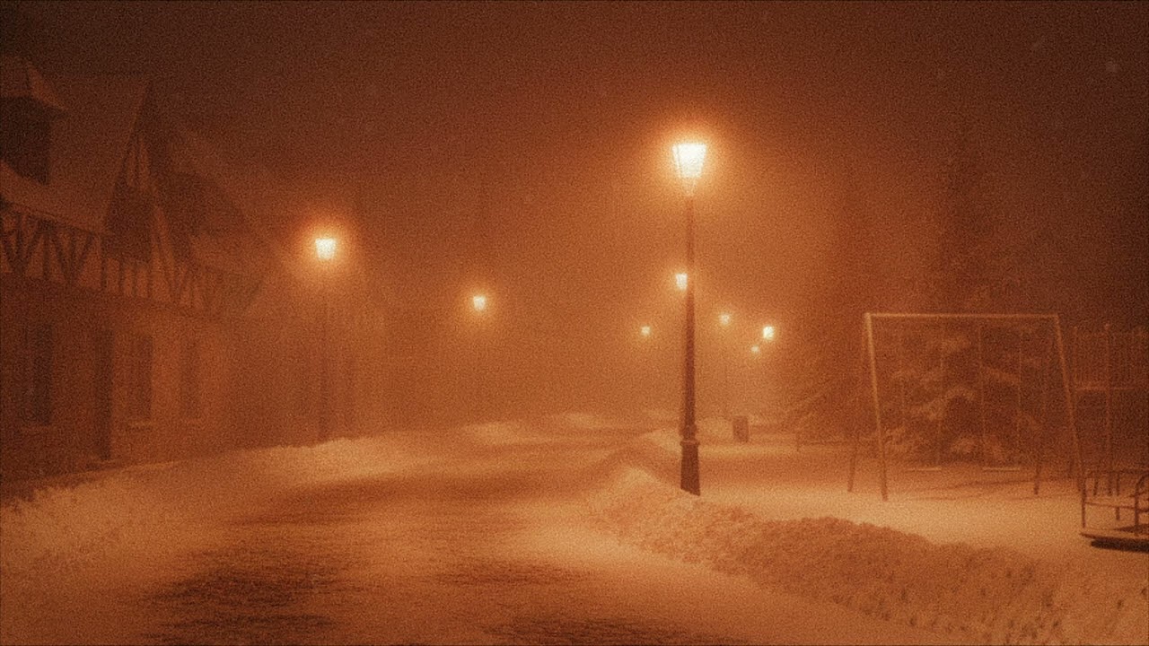 snowfall makes it safe to sleep..