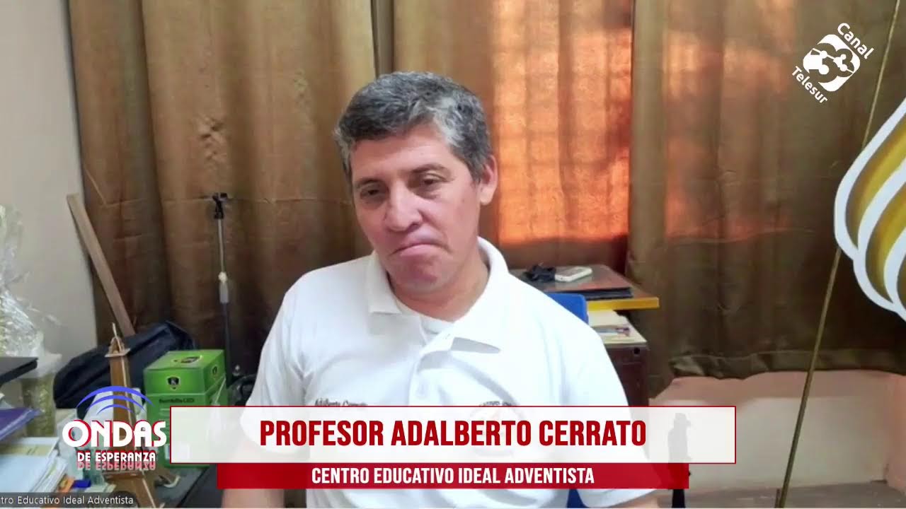 #ENVIVO | Ondas De Esperanza. Profesor Adalberto Cerrato. Centro Educativo Ideal Adventista.