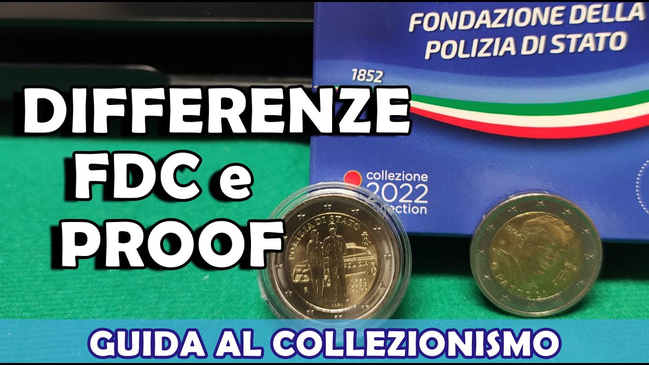 Differenze tra Monete Circolate, FDC, Proof, FS, Fondo Specchio, Fior di Conio
