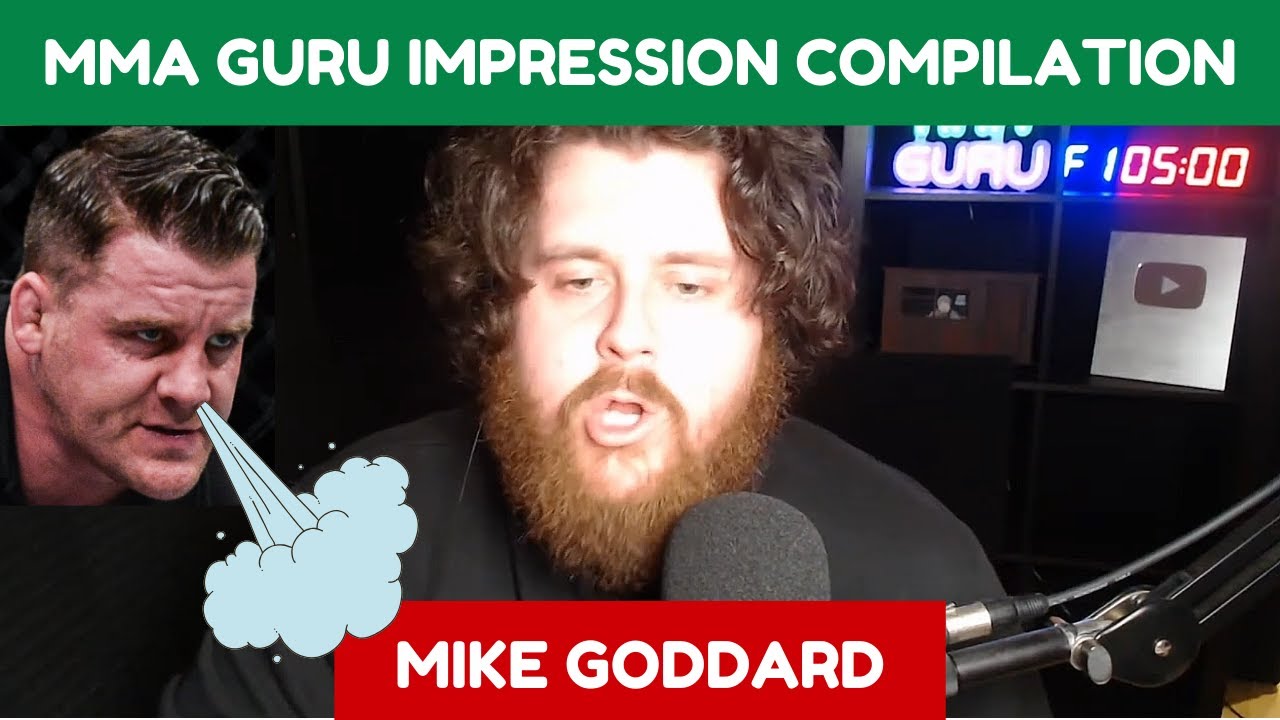 THE MMA GURU UFC Referee Mike Goddard Impression Compilation