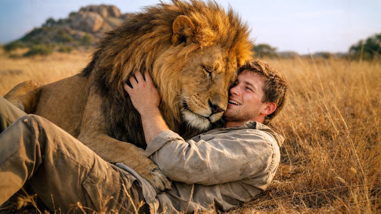 They Bought A Lion In A Shop. 1 Year Later, The Reunion Will MELT You.