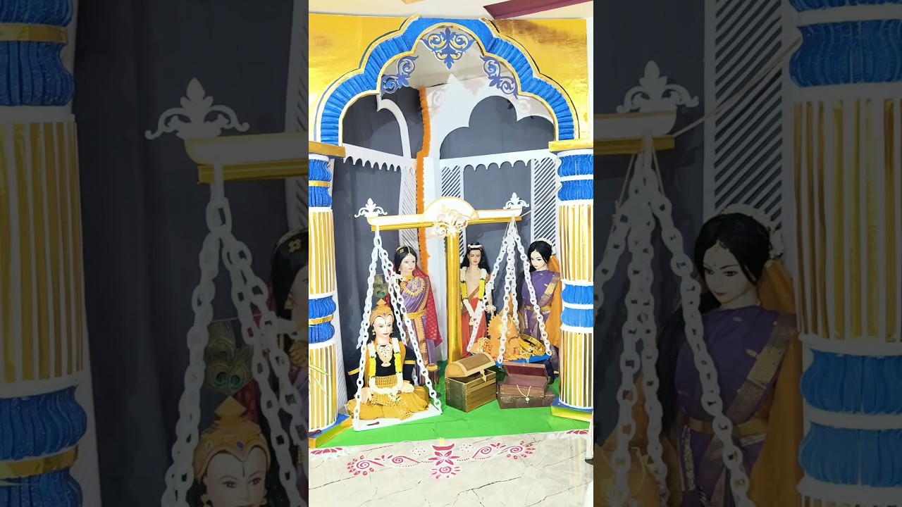 Navaratri Gombe Habba!!#mysuru #differentuniqueconcept #chandrikamamhouse #awardwinner #akshaybalaji