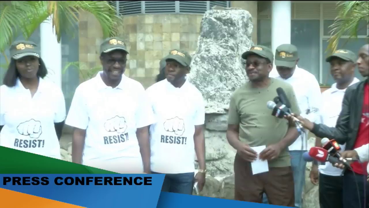 National Resistance Movement Press Briefing