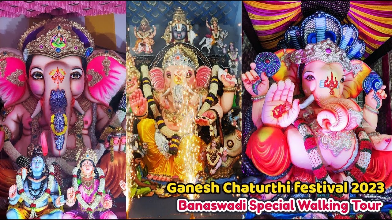 Ganesh Chaturthi festival 2023 | Banaswadi Vinayagar Special Walking Tour | Ganpati Bappa Morya