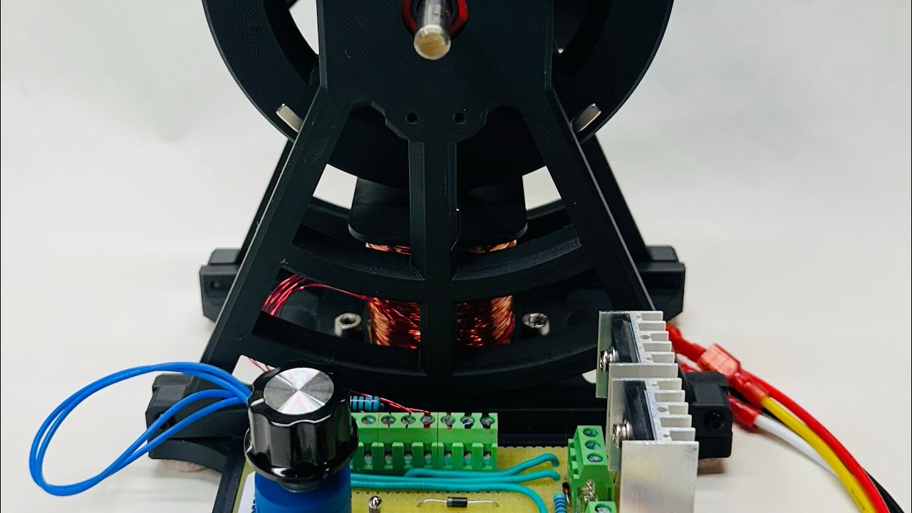 Bedini motor New model with new cap dumps