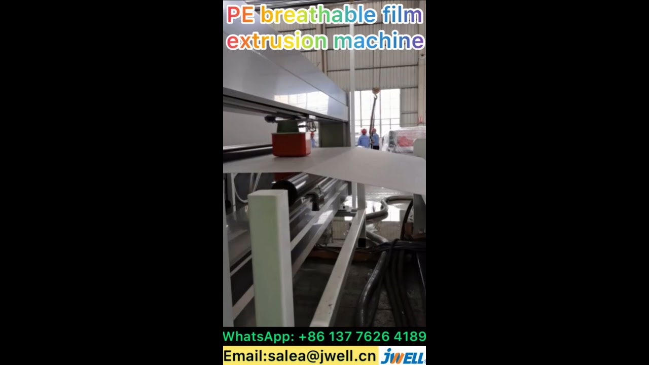 PE breathable film extrusion machine 3------0086 137 7626 4189