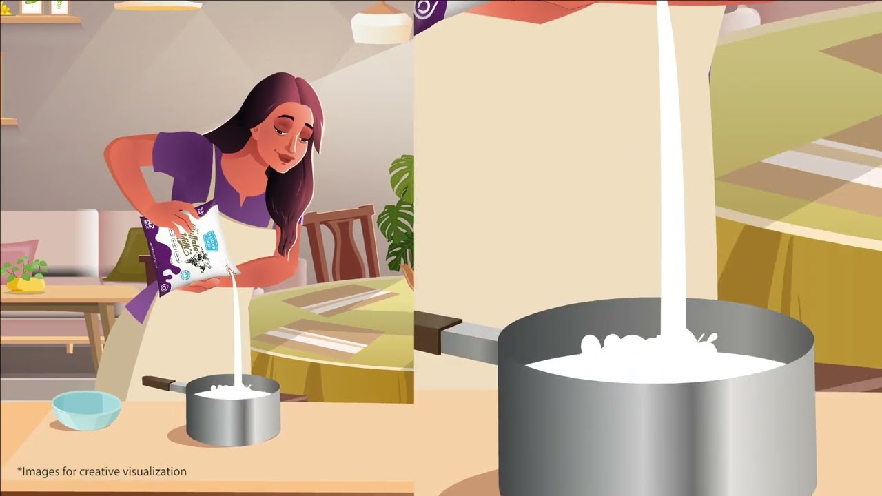 Mother Dairy Pure Buffalo Milk