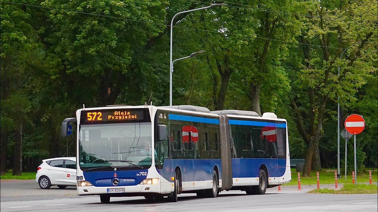 [*] Mercedes-Benz O530G Citaro ex DC702 ex MPK Kraków |LINIA 572| 🎵ZF🎵
