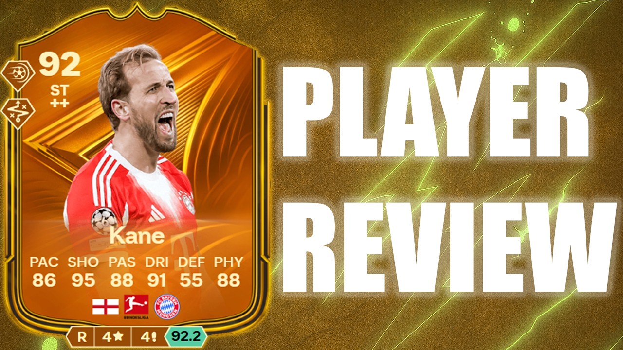 EA SPORT FC 26: HARRY KANE 92 STAR PERFORMER PLAYER REVIEW