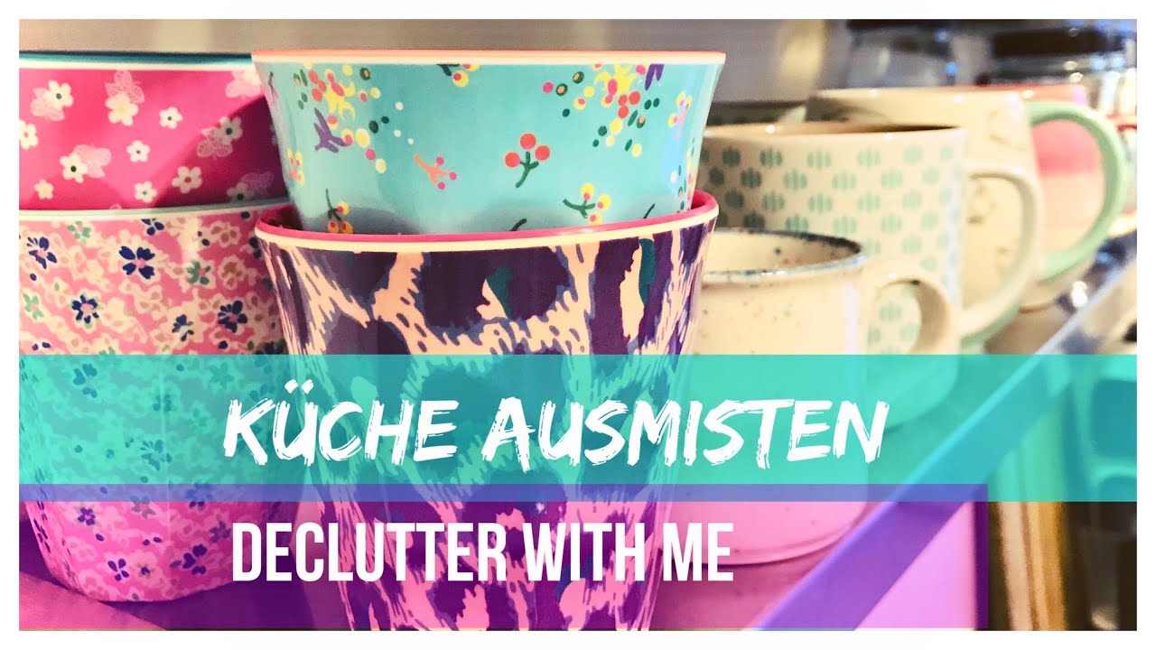 Küche ausmisten 🙌🏻 Declutter with me 🤍 Minimalismus