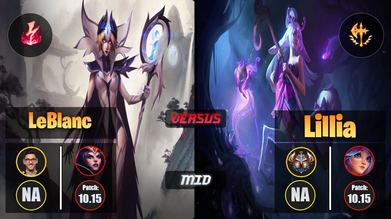 Nisqy LEBLANC (Mid) [Electrocute] VS LILLIA - Challenger NA Patch 10.15