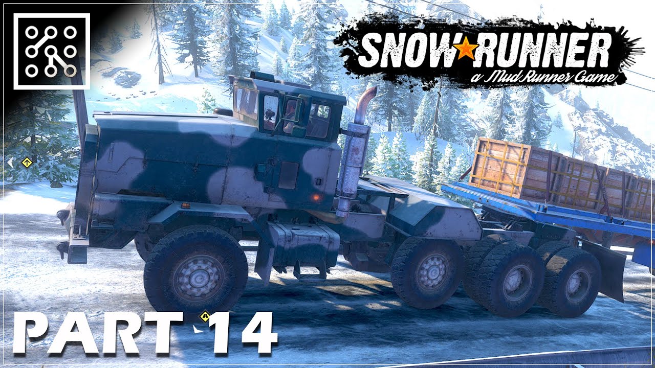 SNOWRUNNER CZ | Tajná vylepšení na Aljašce - Bílé údolí - Part 14 | Lets play | Česky