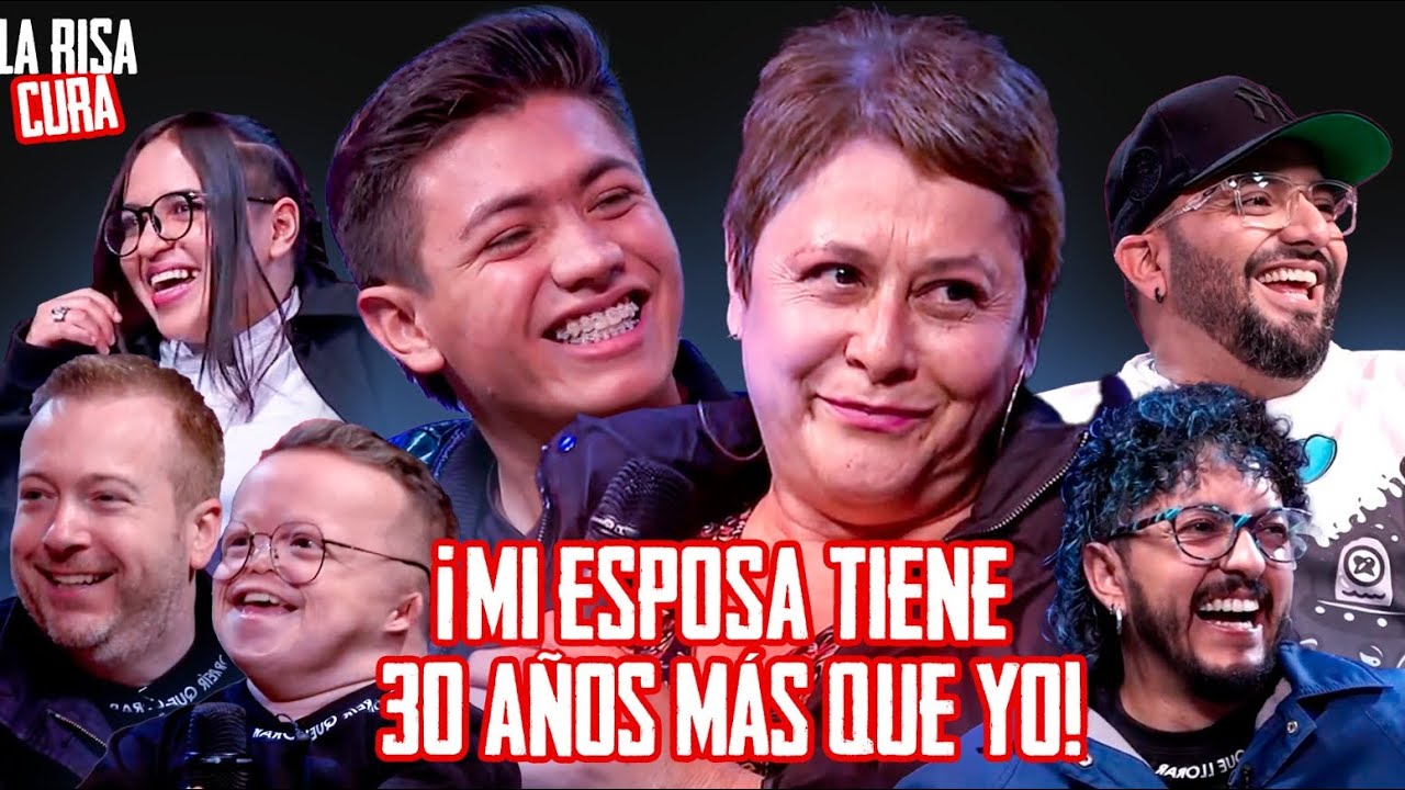 JIM Y ALINA - MI ESPOSA TIENE 30 AÑOS MAS QUE YO! - LA RISA CURA