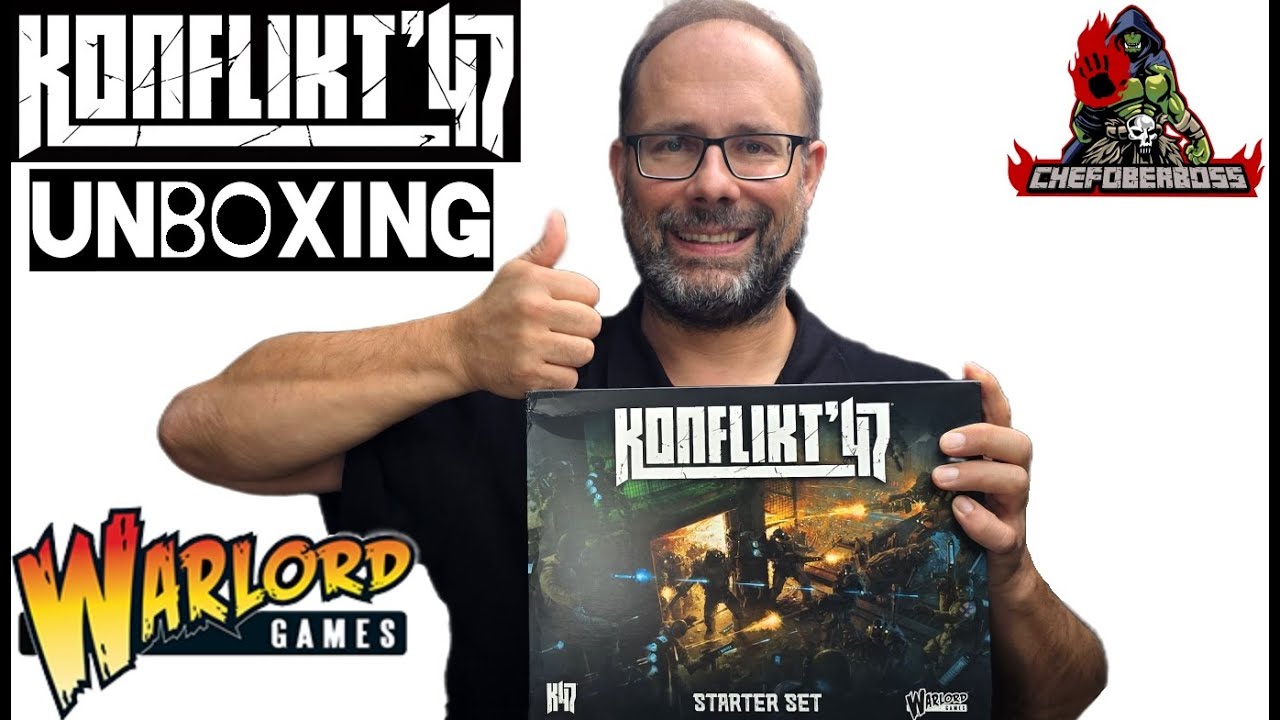Konflikt 47 Starter Set neue Edition 2025 - was ist drin? Chefoberboss packt aus!  (Warlord Games)
