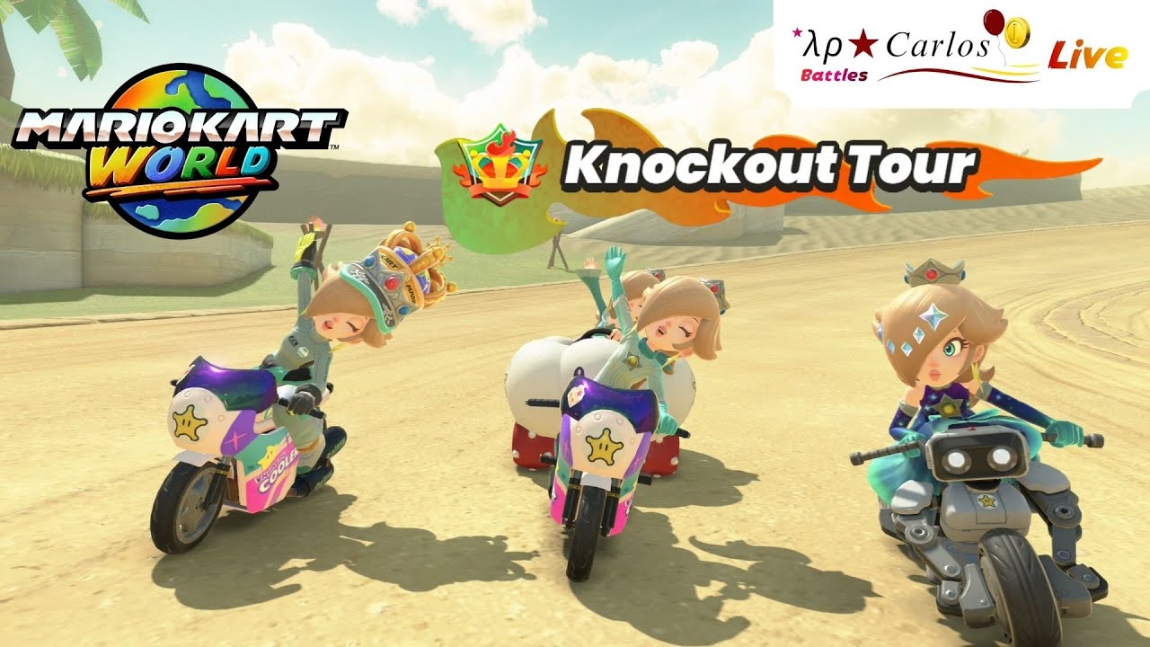 Mario Kart World Online Knockout Tour Live (January 23, 2026)