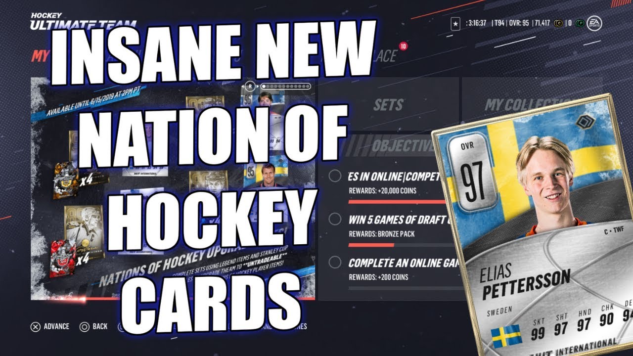 NEW NATIONS OF HOCKEY REVIEW AND PACK OPENING - NHL 19