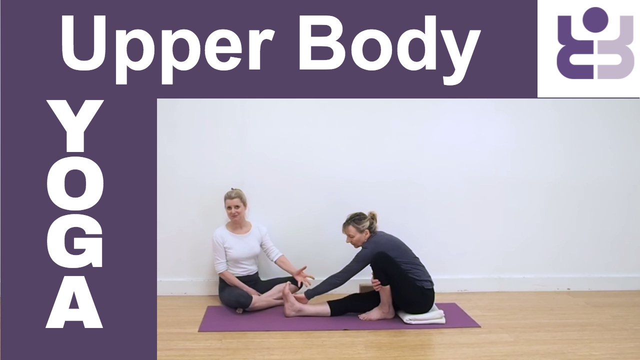 YOGA CHALLENGE for the Upper Body. Pose 1 - Marichyasana 1 (Subtitles)