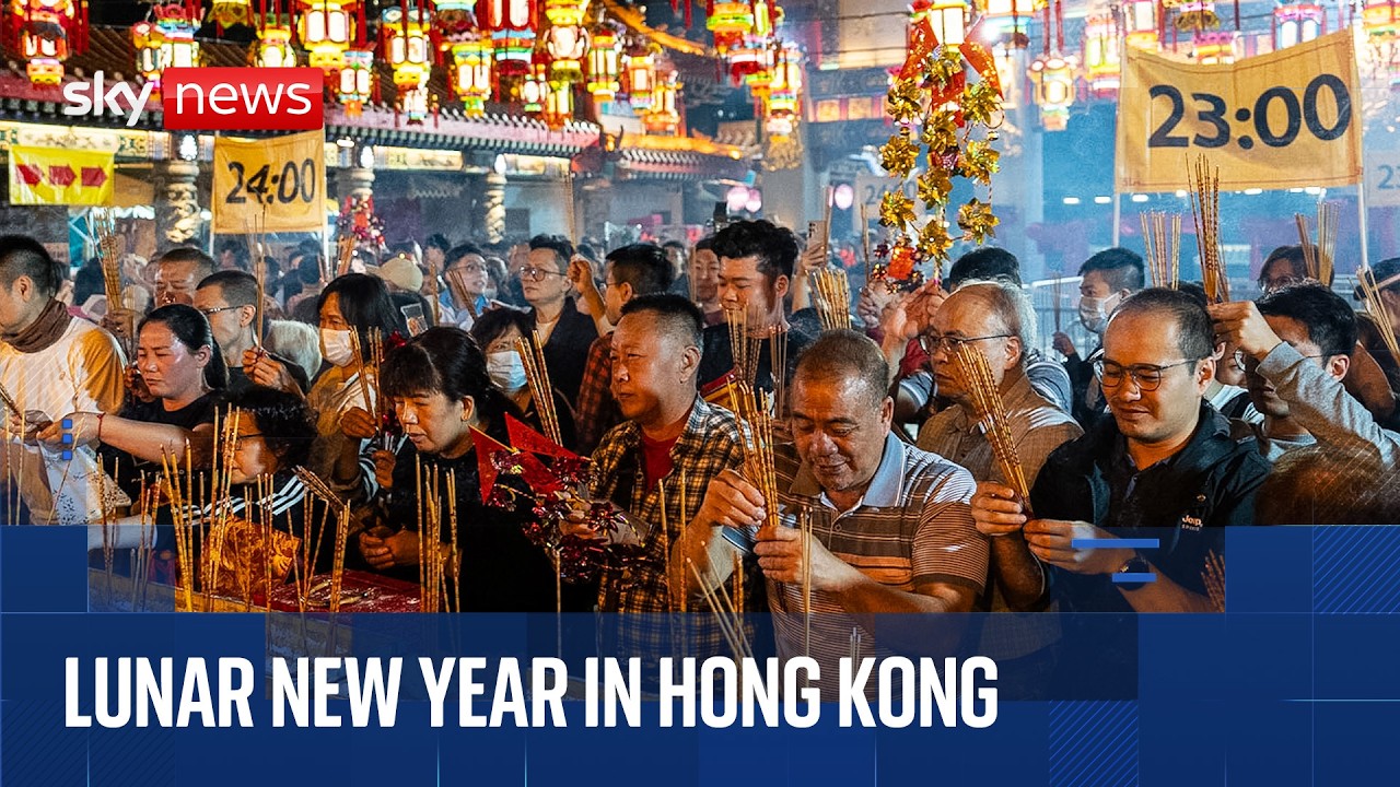 Lunar New Year celebrations in Hong Kong