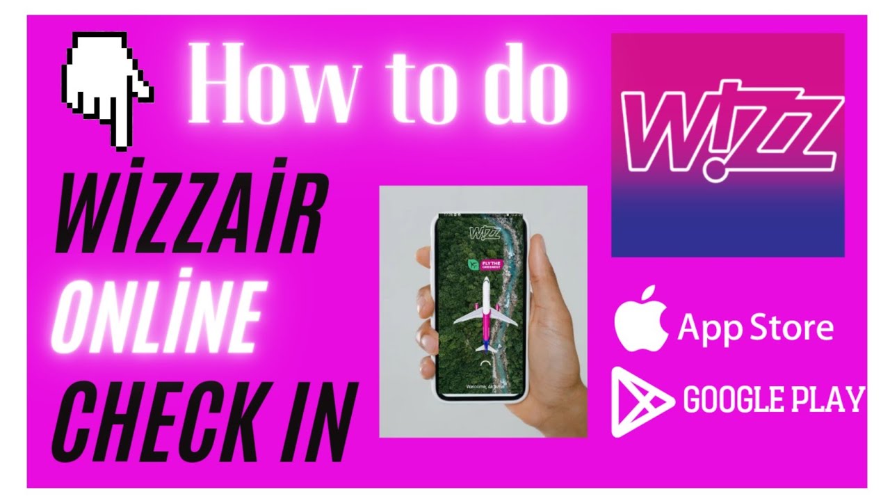 How to do check in online WIZZAIR on your Phone with WizzAPP