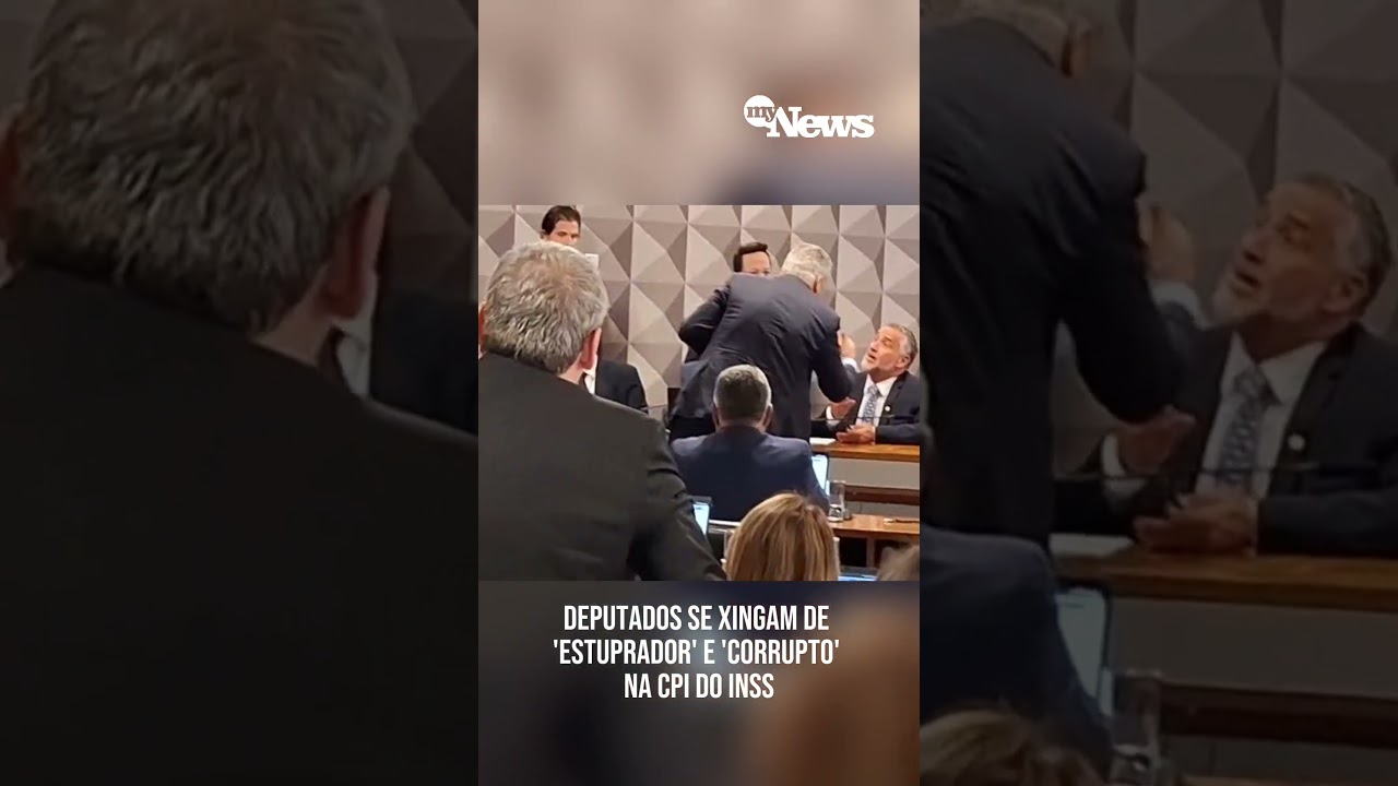 DEPUTADOS SE XINGAM DE 'ESTUPRADOR' E 'CORRUPTO' NA CPI DO INSS