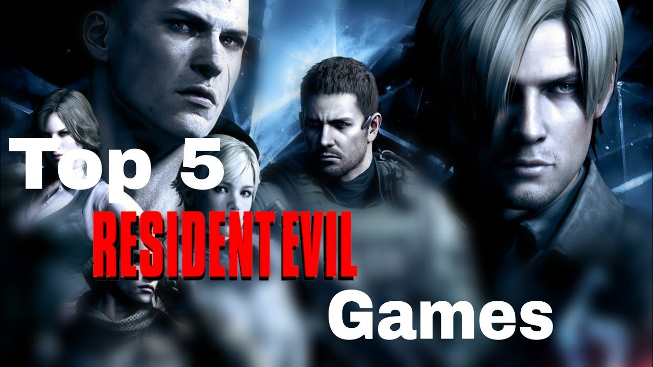 TOP 5 RESIDENT EVIL GAMES || TAMIL