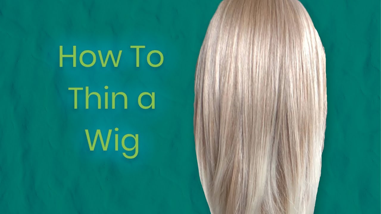 How To Thin a Synthetic Wig | Natural Density & Tangle Less