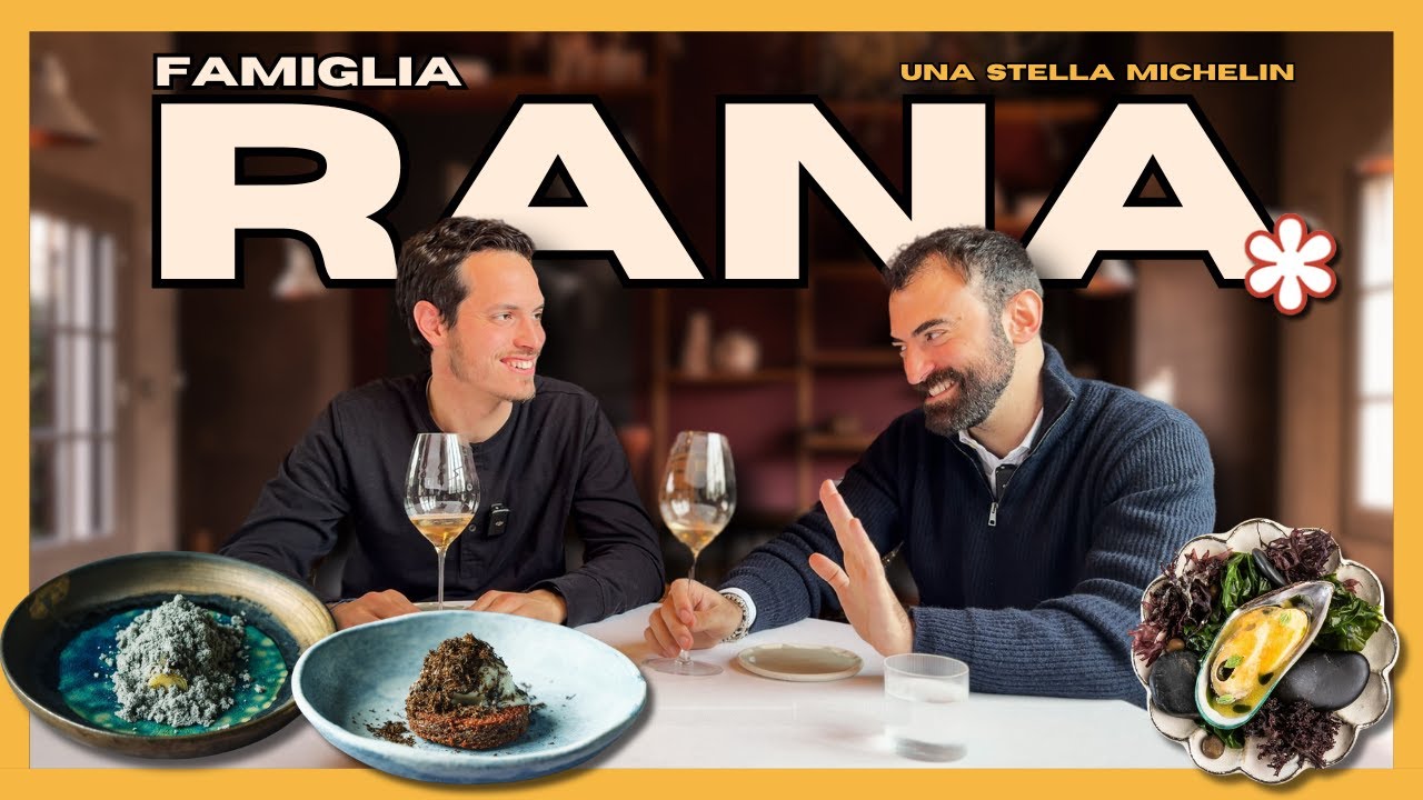 Un pranzo INDIMENTICABILE DALLA FAMIGLIA RANA 1 Stella Michelin