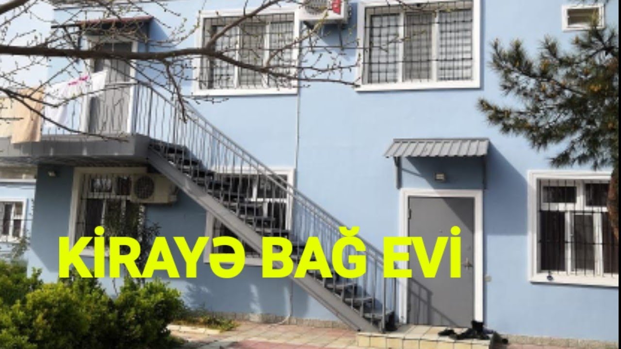 KIRAYE BAG EVI VILLA 1800 AZN TURKANDA 050 550 48 30