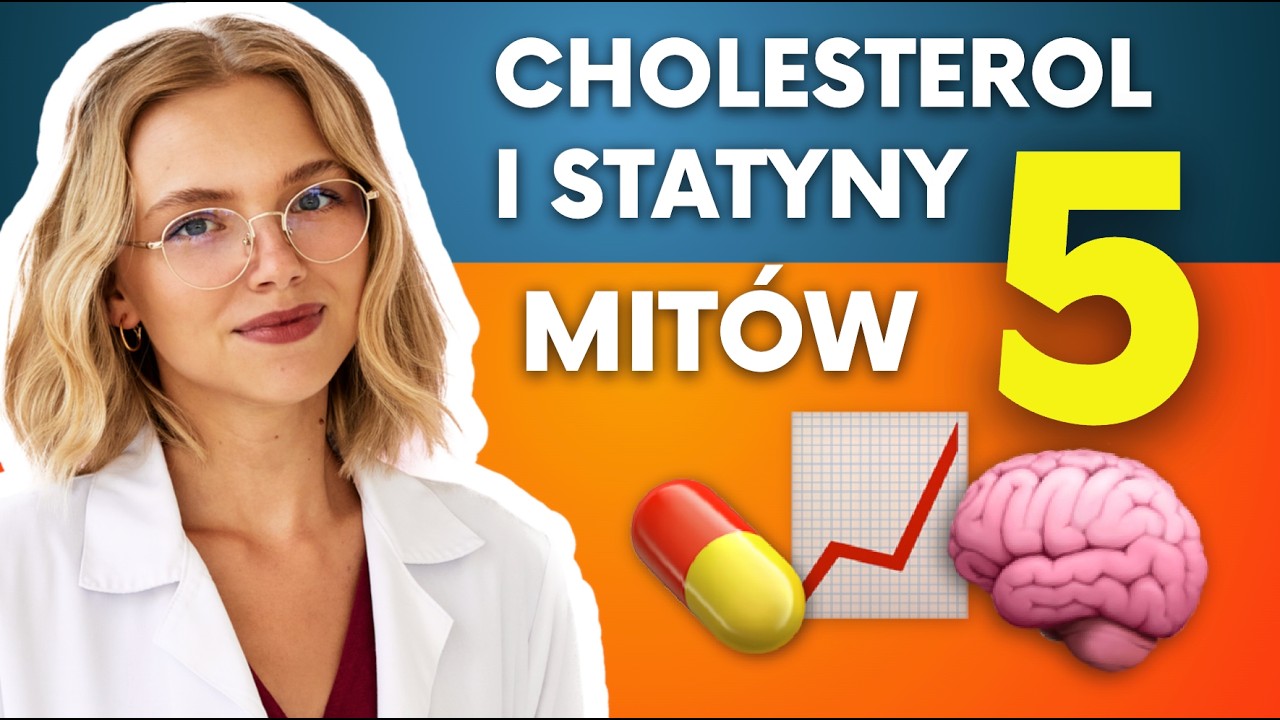 5 MIT&Oacute;W - CHOLESTEROL I STATYNY. Czy statyny można odstawić? Statyny, skutki uboczne, długość życia.