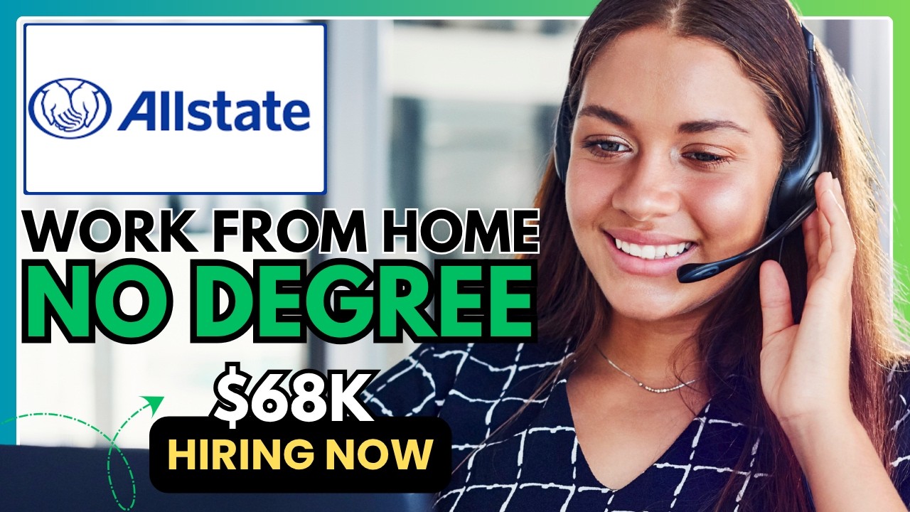 LAPTOPS + NO DEGREE! | 4 Work From Home Jobs Hiring Now (+ Paid Training)!