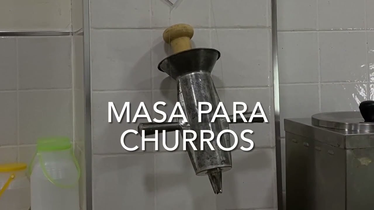Masa para churros