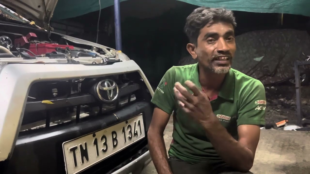 Toyota Etios late starting complaint @skilledmechanictamil )