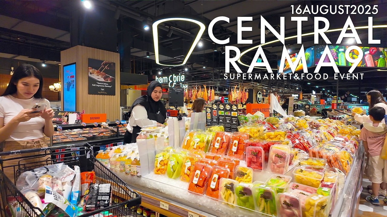 Central RAMA9 16 August 2025 / Tops Food Hall (Super Market) & Food Event