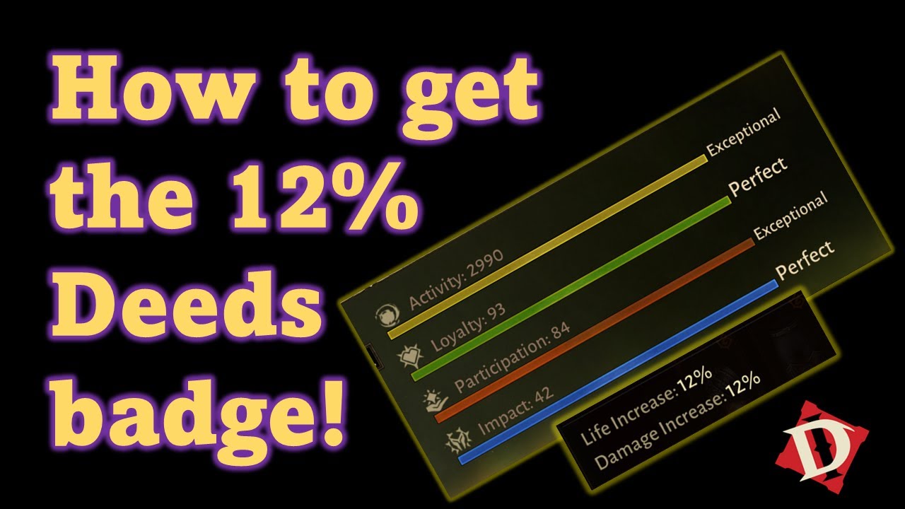 Deeds of Valor complete guide & breakdown | Diablo Immortal