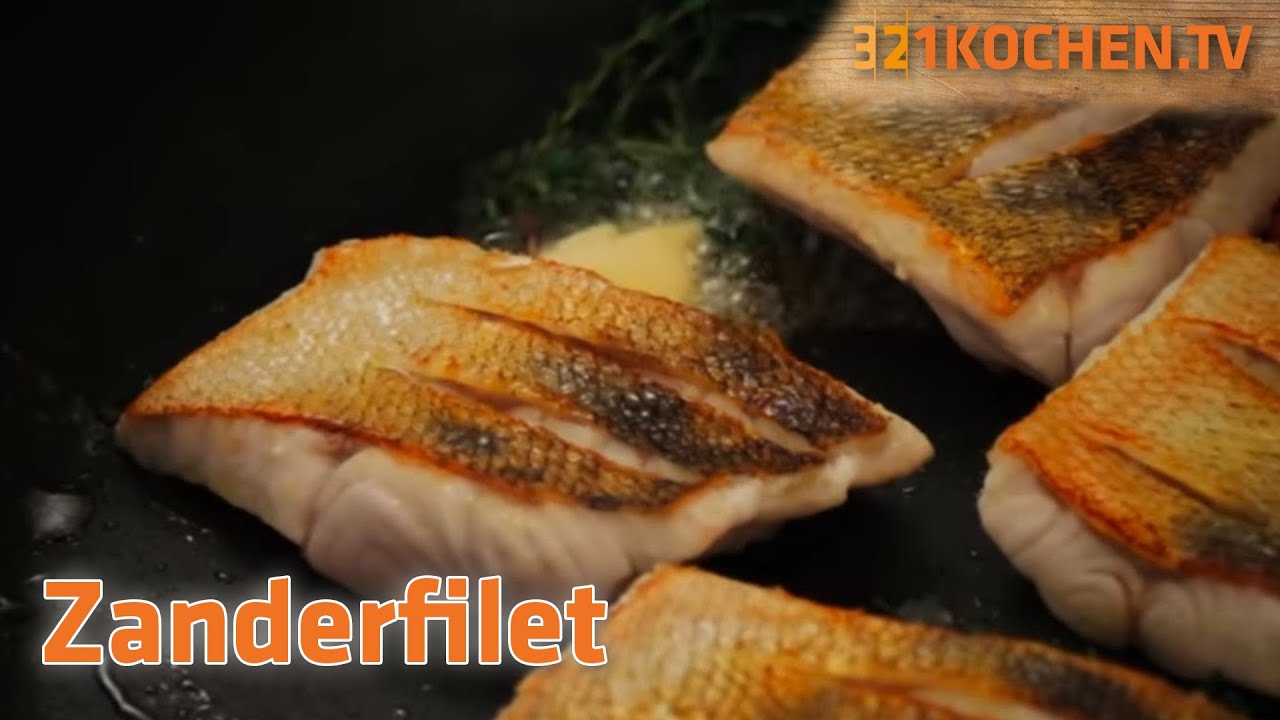 Zartes Zanderfilet | Fischfilet perfekt braten mit Rezept