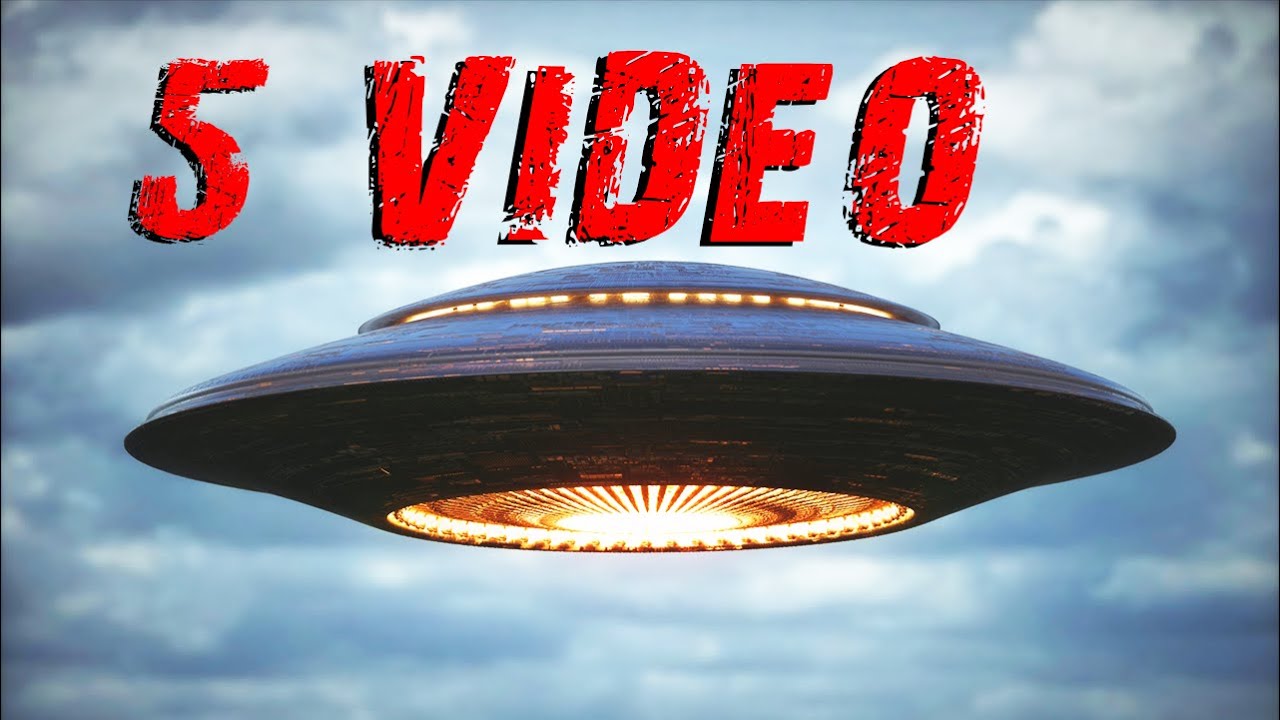 5 VIDEO SPAVENTOSI - 5 VIDEO INSPIEGABILI (Video amatoriali e tecnici sugli UFO) Video REALI!