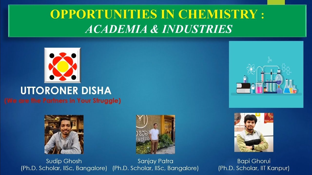 Career opportunity in Chemistry 🔥 - presented by UDF