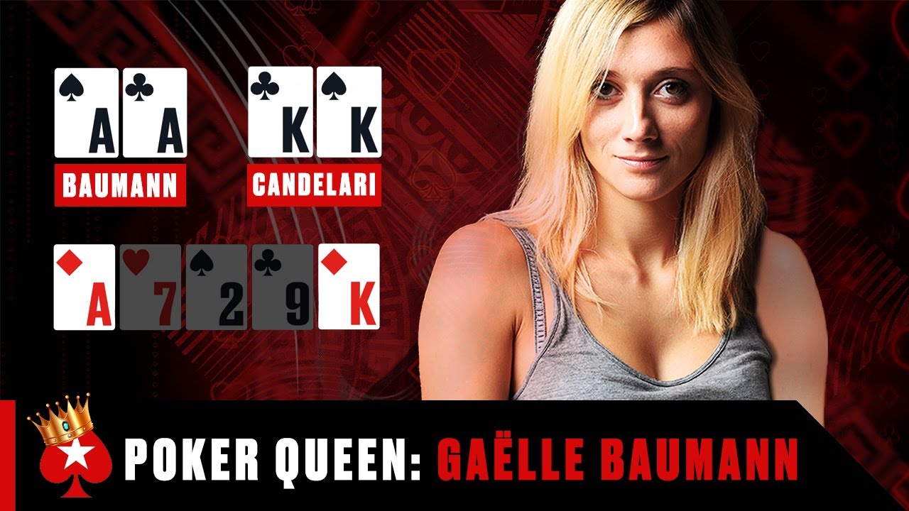 THE BEST POKERFACE😎 - Ga&euml;lle Baumann &spades;️ Poker Queens &spades;️ PokerStars