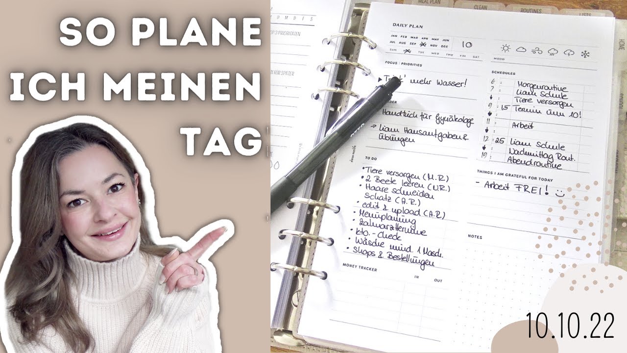 Wenn es mal wieder eine Tagesplanung sein darf ⭐ So schnell kann es gehen ⭐ Alena Plans Shop
