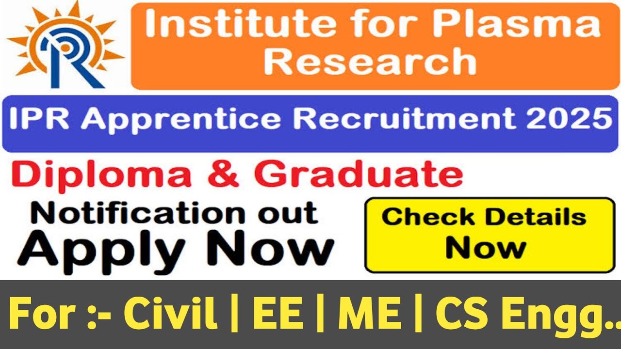 Department of Atomic Energy Fresher Engineer Recruitment 2025 @diplomaholders