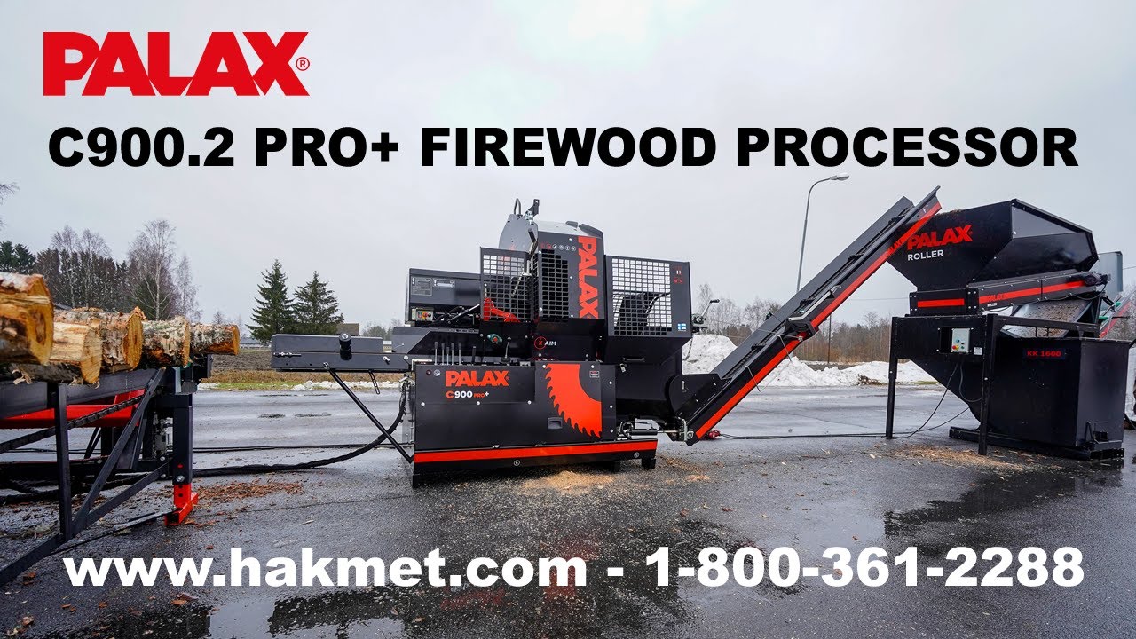 Palax C900.2 Pro+ Powerspeed Firewood Processor