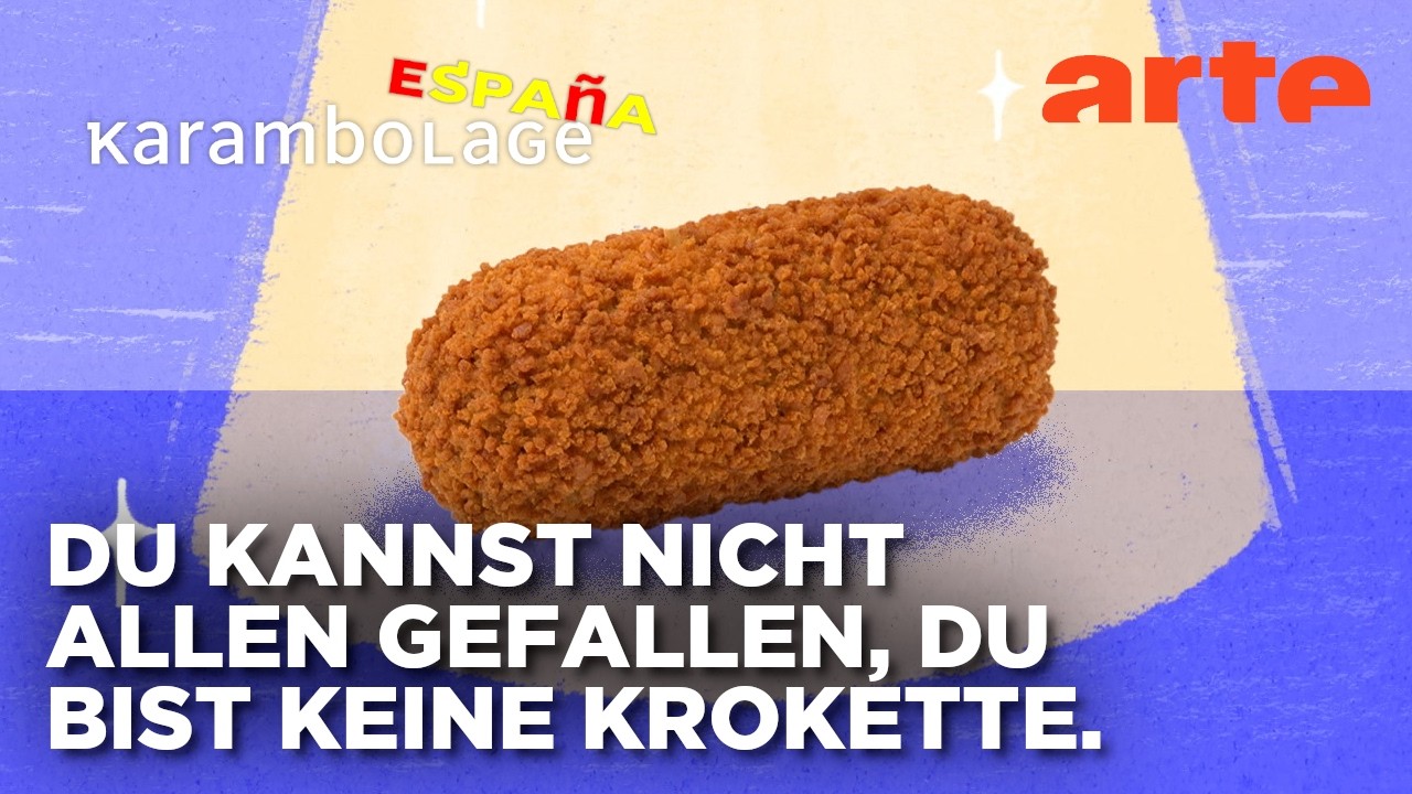Spanische Kroketten erklärt | Karambolage España | ARTE