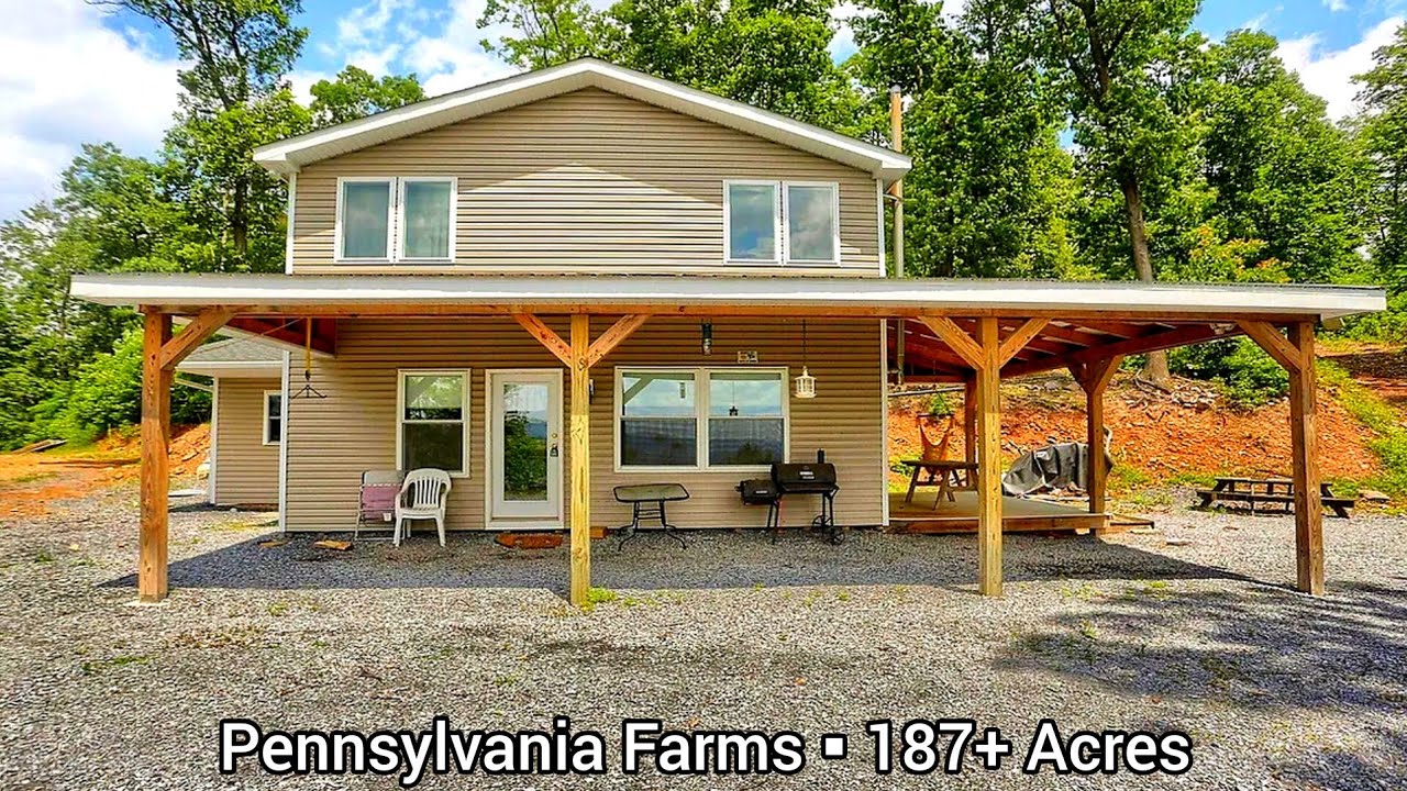 Pennsylvania Farms For Sale | 187+ Acres | Pennsylvania Land For Sale | Transfer Taxes | Off Grid