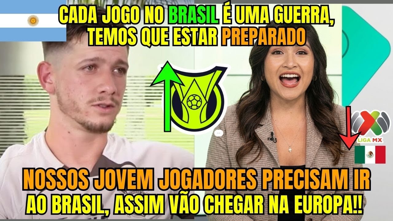 GARRO FALOU AO VIVO NA TV ARGENTINA SOBRE BRASILEIRÃO E TV MEXICANA SE GABA POR NEGAR PROPOSTA!!!!