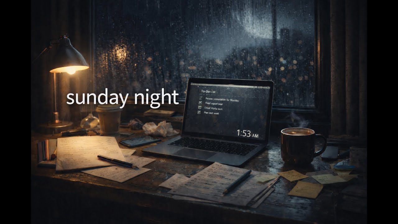 lofi for sunday night anxiety 🌙 | calm beats before monday