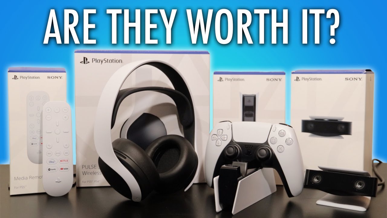 PS5 Accessories Review: Pulse 3D Headset, DualSense Charging Station, Media Remote, HD Camera