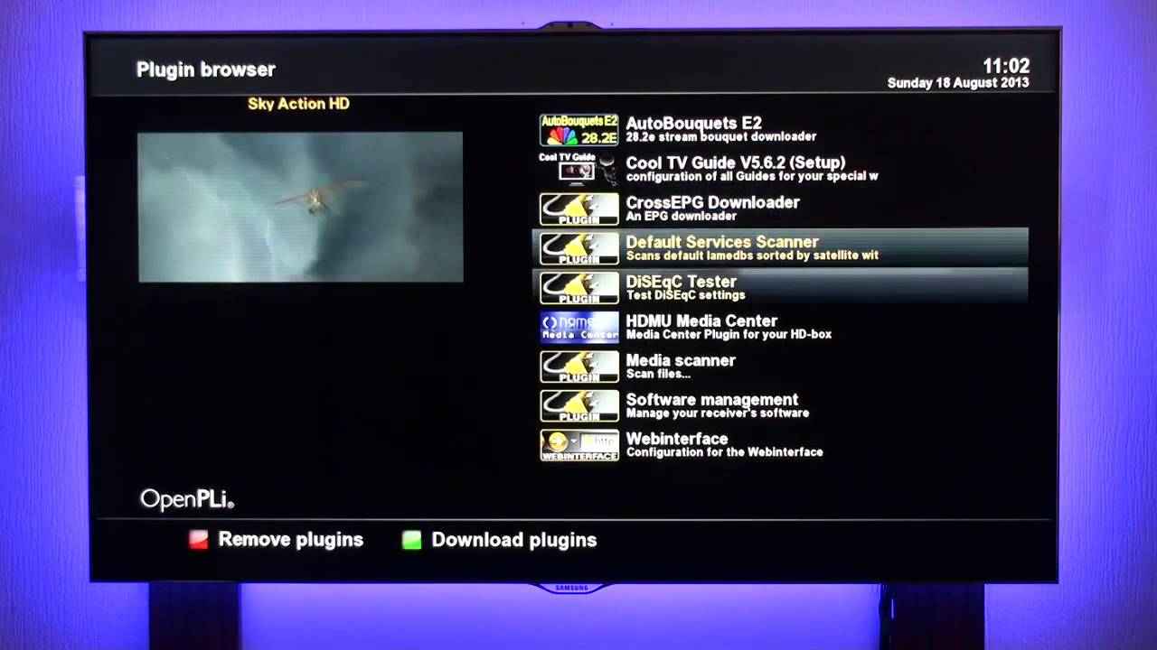 Amiko Alien 2 sattelite receiver + hacked enigma2, hdmu, sky uk